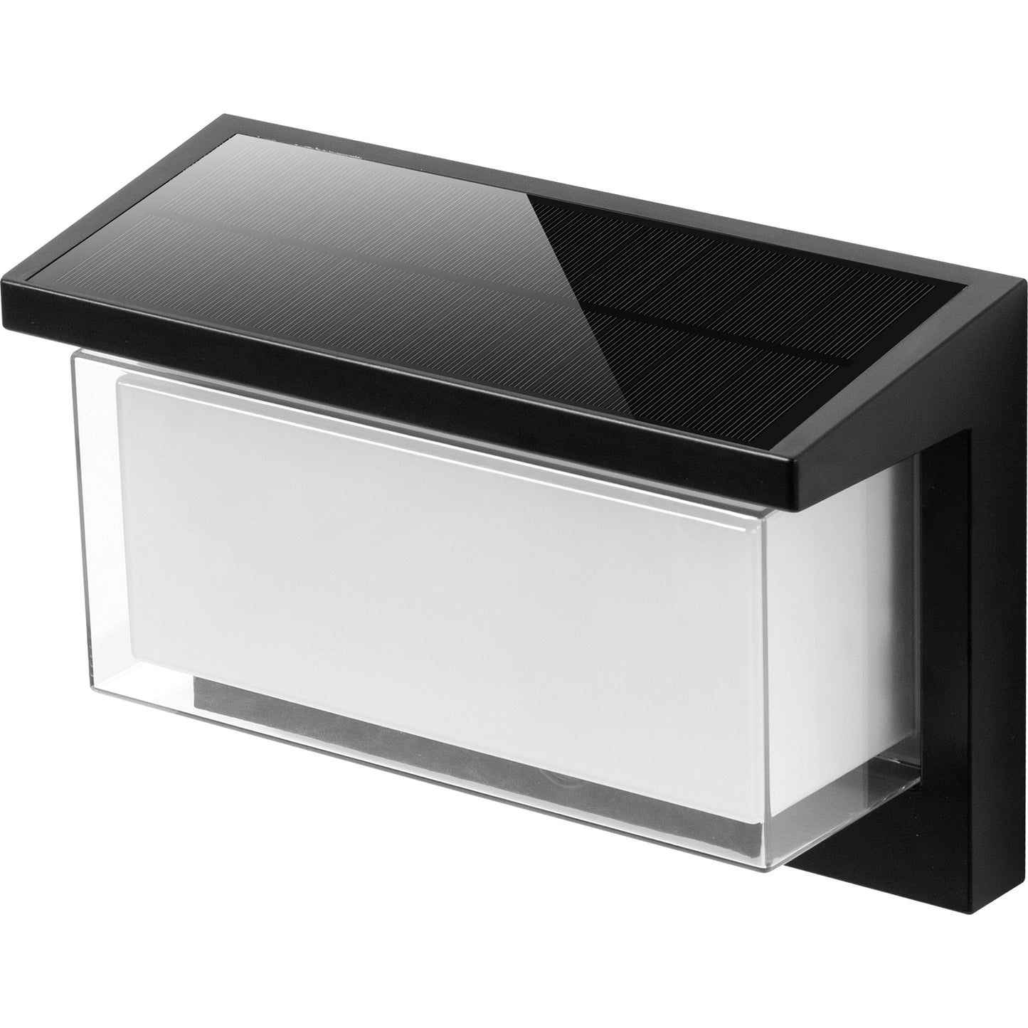 Applique murale solaire avec détecteur de mouvement ZEANY LED blanc chaud H15cm