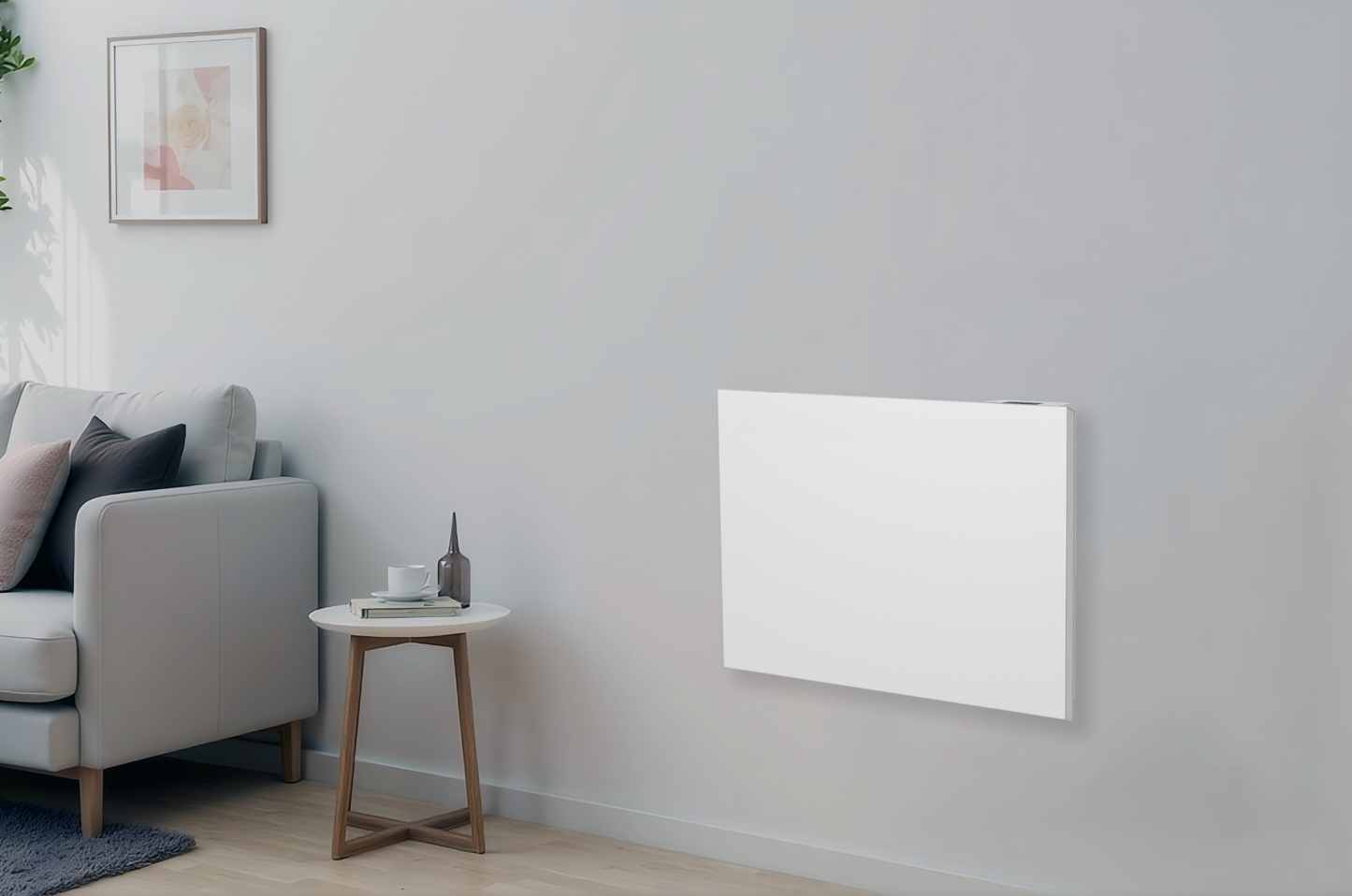 Radiateur électrique à inertie sèche CERAMIQUE écran LCD 1000W POAS