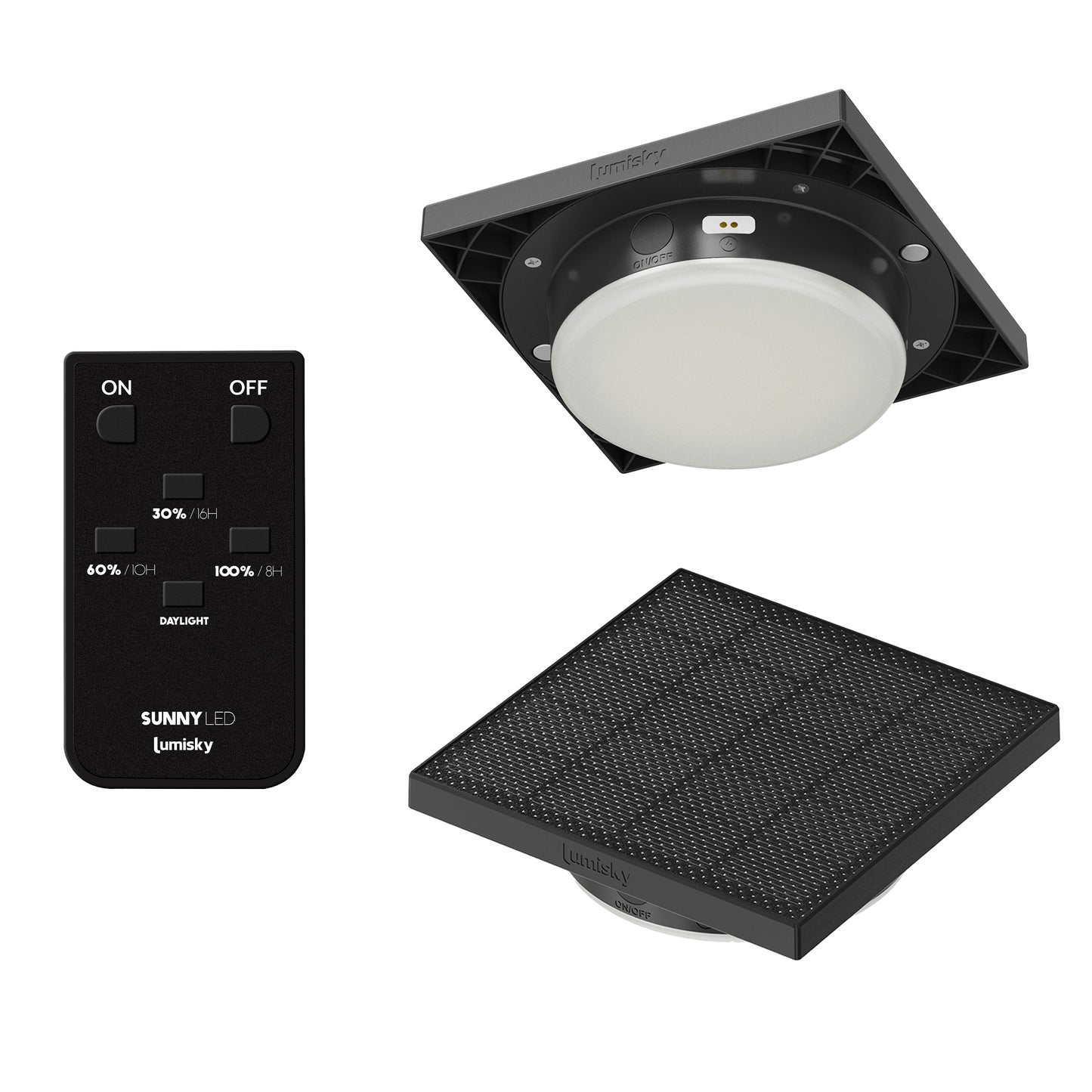 Lanterne solaire décorative LED blanc chaud CHENNAI en bois teck massif H30cm