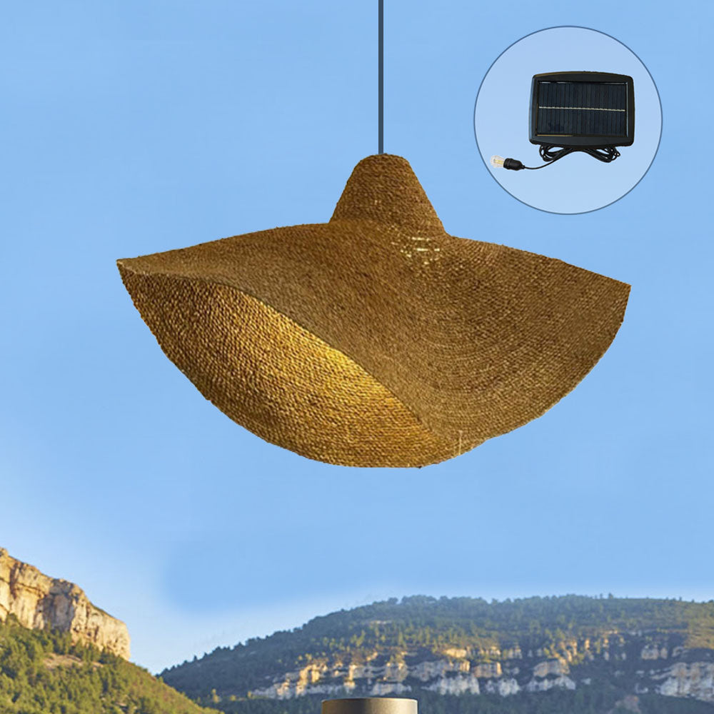 Suspension solaire KLEIA SOLAR en herbe marine avec câble hybride secteur et solaire 5m de longueur