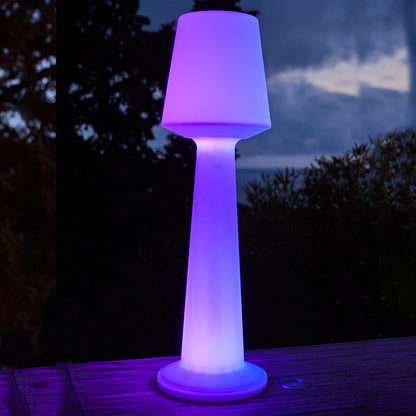Lampadaire solaire LED multicolore AUSTRAL C110 SOLAR H110cm avec télécommande