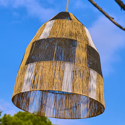 Suspension sur secteur pour l'extérieur ZAHARA OUTDOOR CABLE en corde naturelle style bohème 5m de longueur de câble