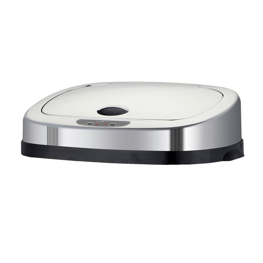 Couvercle de poubelle automatique rectangulaire modèle LARGO Chrome