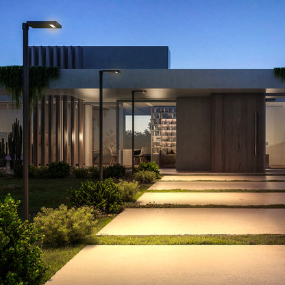 Spot solaire en aluminium LED puissant blanc chaud LINK