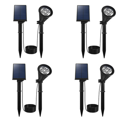 4 Spot solaire projecteur SPIKY AWAY 200LM