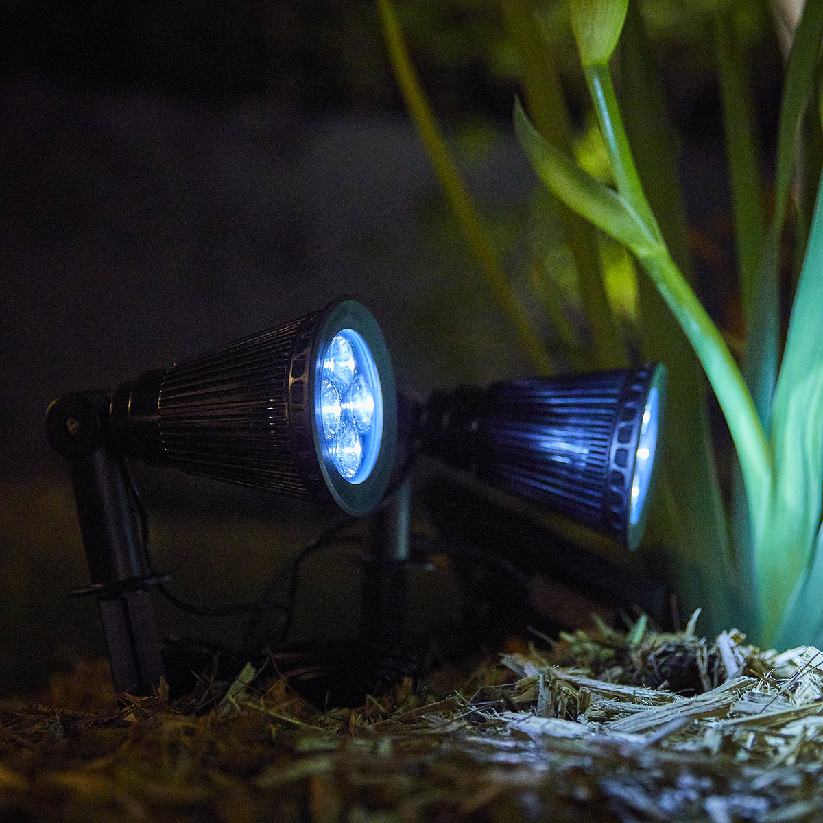 4 Spot solaire projecteur SPIKY AWAY 200LM