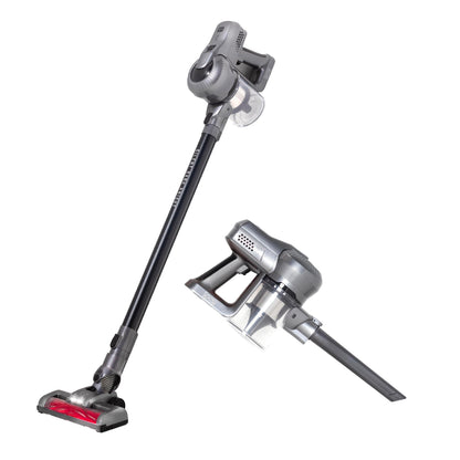 Aspirateur balai sans fil 2 en 1 multifonction sans sac 2 vitesses puissant léger silencieux 160W avec brosse LED - REDDECO.com