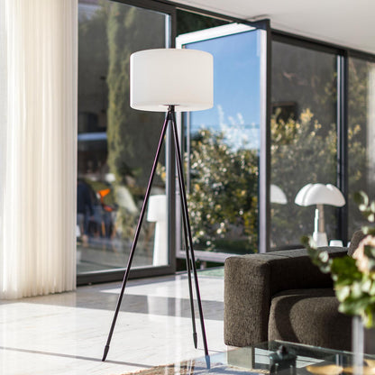 Lampadaire sans fil LED multicolore dimmable TAMBOURY H150cm avec télécommande - REDDECO.com