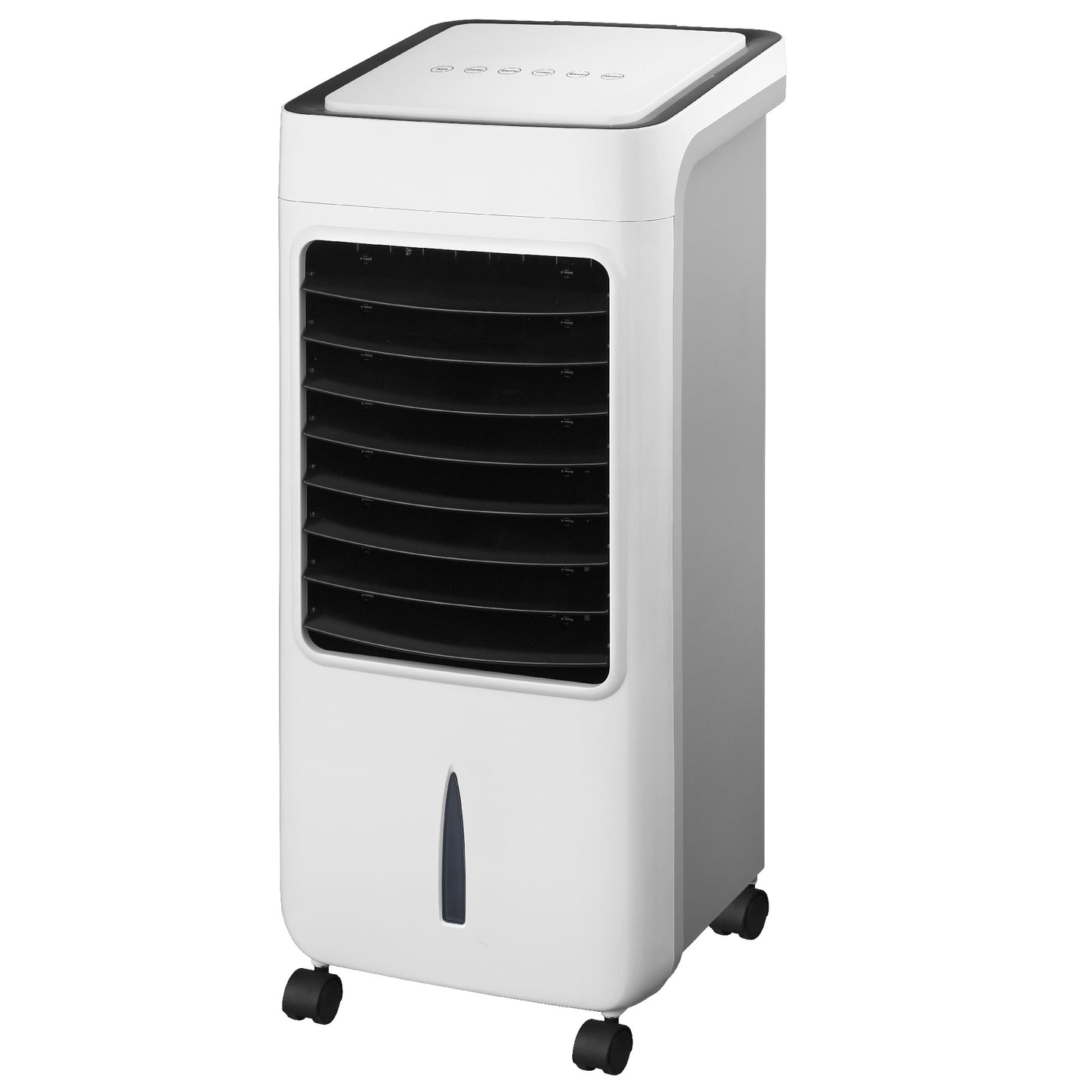 Ventilateur Rafraichisseur d'air mobile HARBIN 80W avec télécommande 3 vitesses avec purificateur et timer Capacité 5 litres